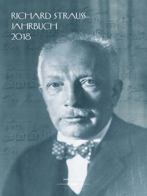 cover image of Richard Strauss-Jahrbuch 2018